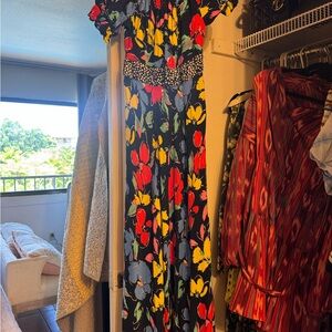 Floral Off-Shoulder Maxi Dress